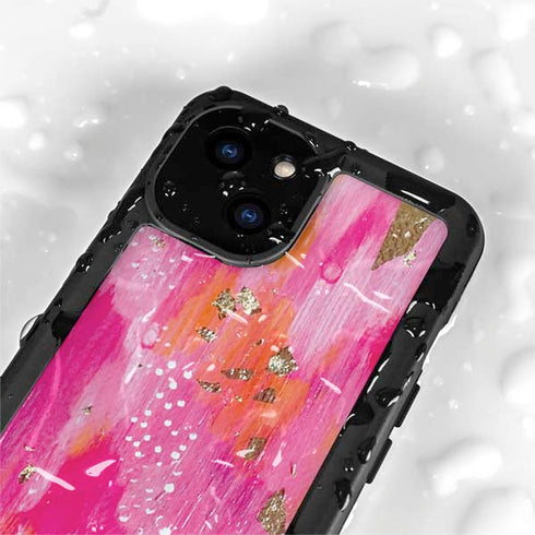 Etta Vee Gold Dust iPhone 13 Mini Waterproof Case